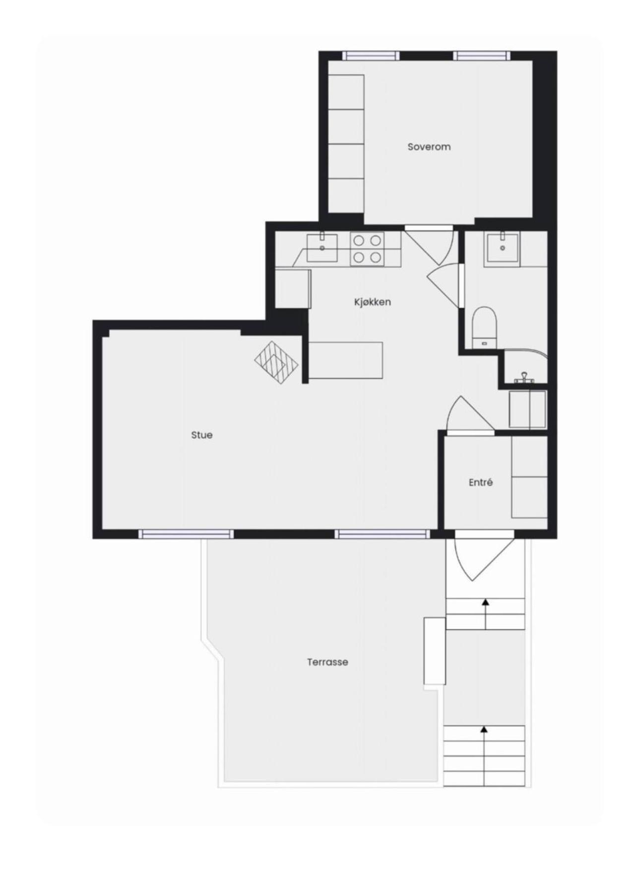 Apartamento Walking Distance To Center With Private Parking Bergen