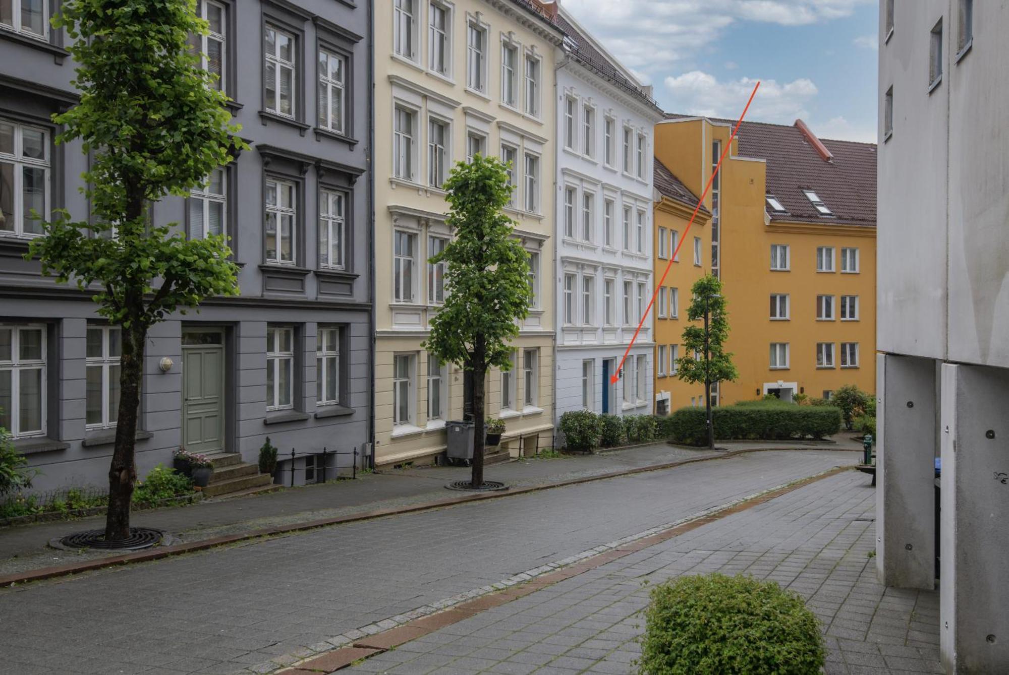 Bak Bryggen, Moderne Leilighet 2 Soverom Med Balkong