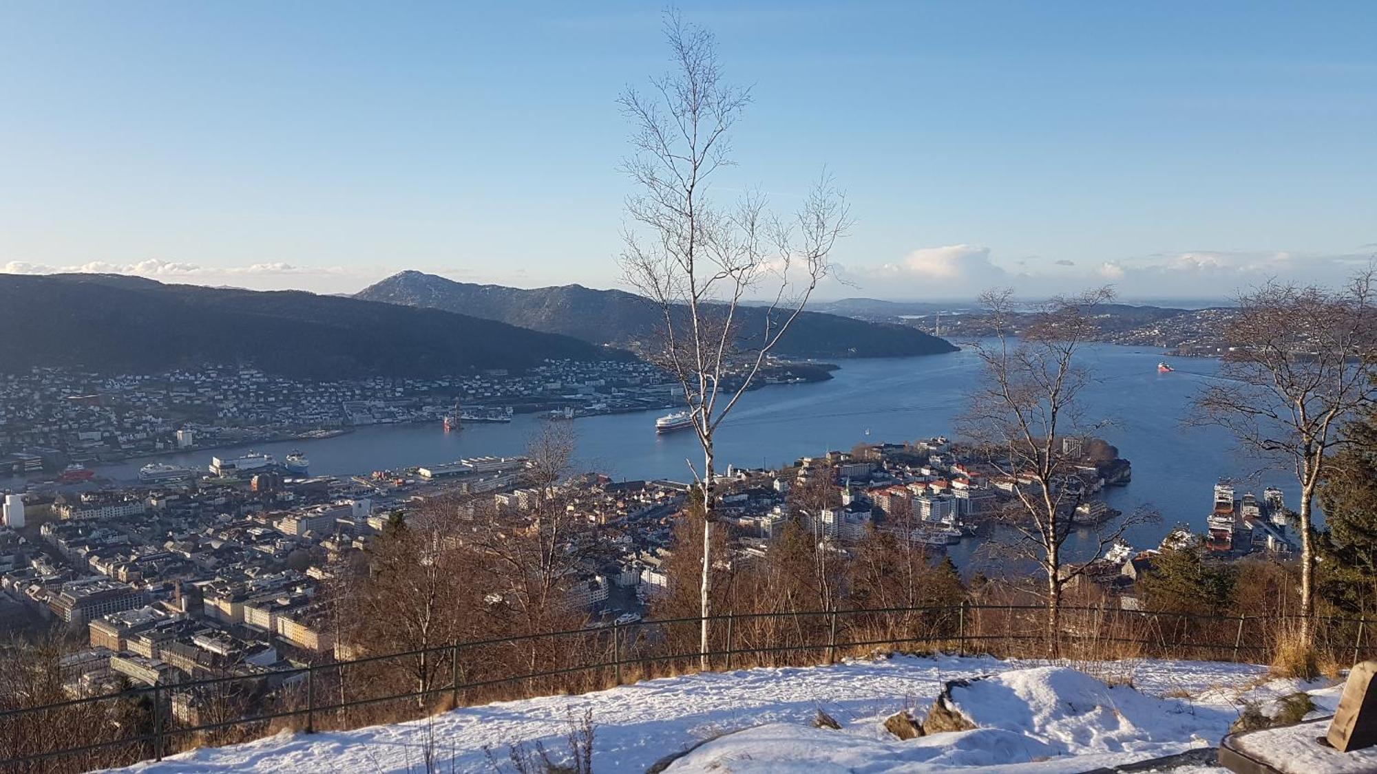 Nydelig Hus Med Privat Hage Og Fantastisk Utsikt Over Fisketorget, Bryggen Og Sentrum