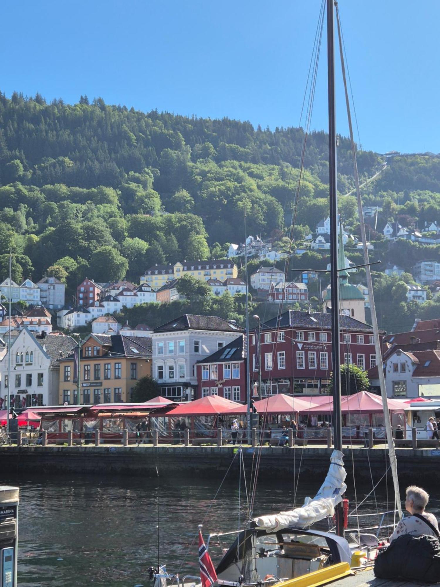 Nydelig Hus Med Privat Hage Og Fantastisk Utsikt Over Fisketorget, Bryggen Og Sentrum *