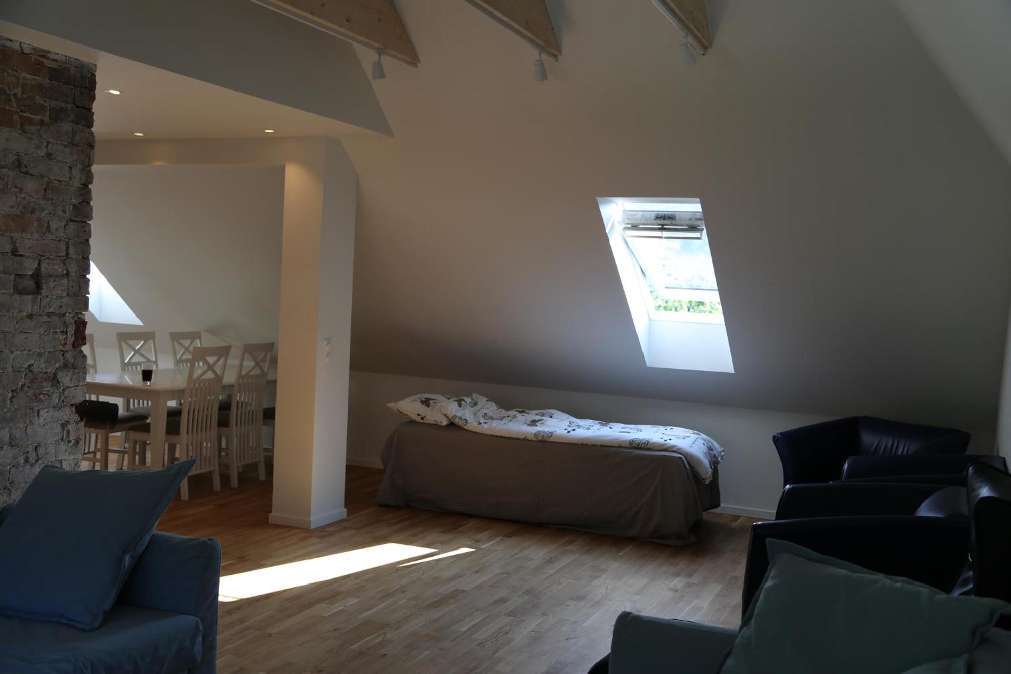 The Green House - Spacious Loft In Center Of Apartment Bergen