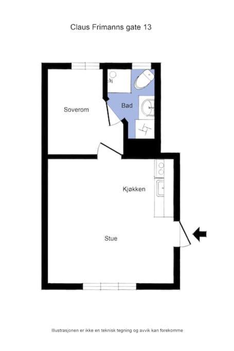 Koselig Midt I Apartment *