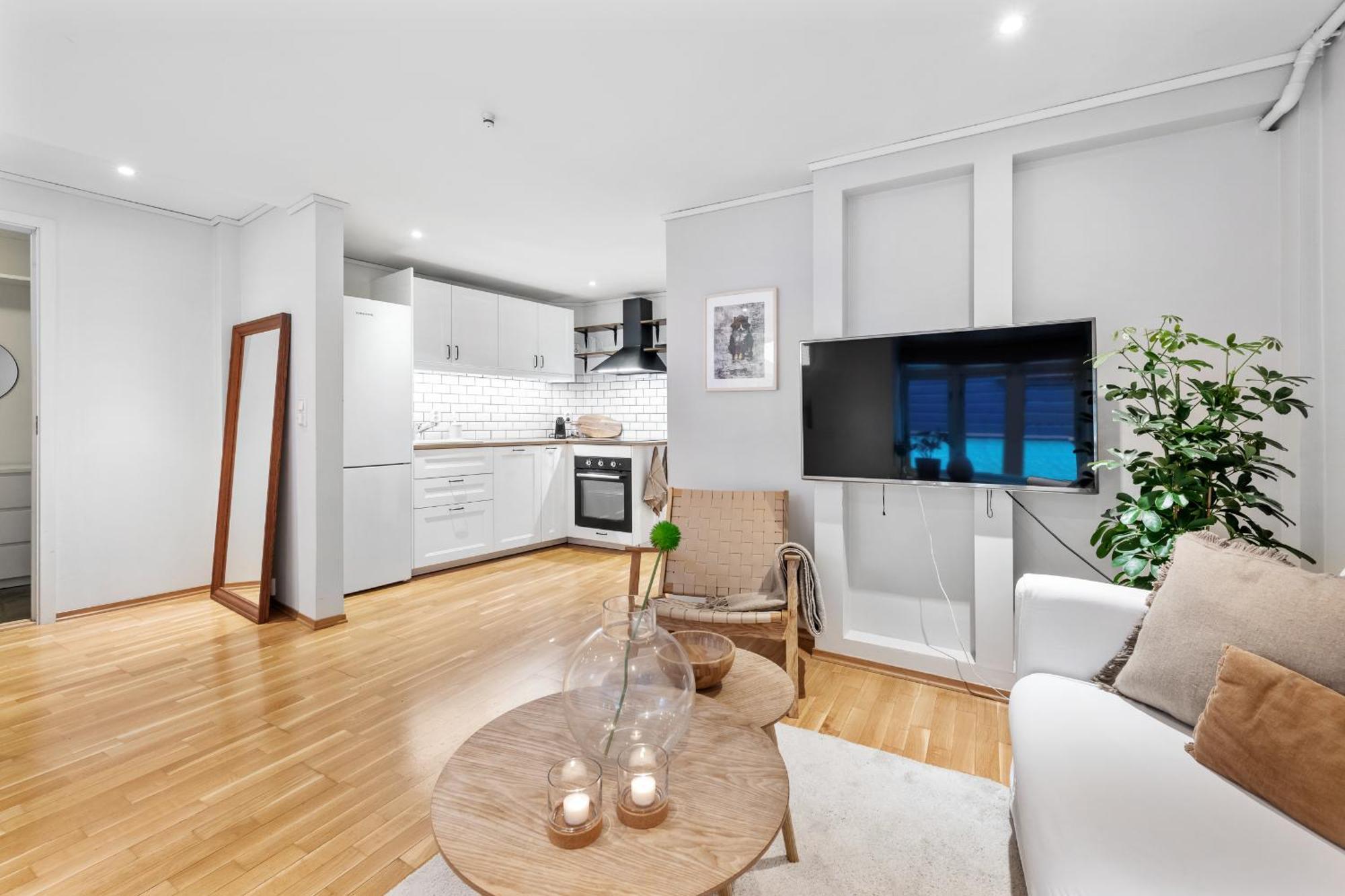 Apartment Charming 200m From Bryggen