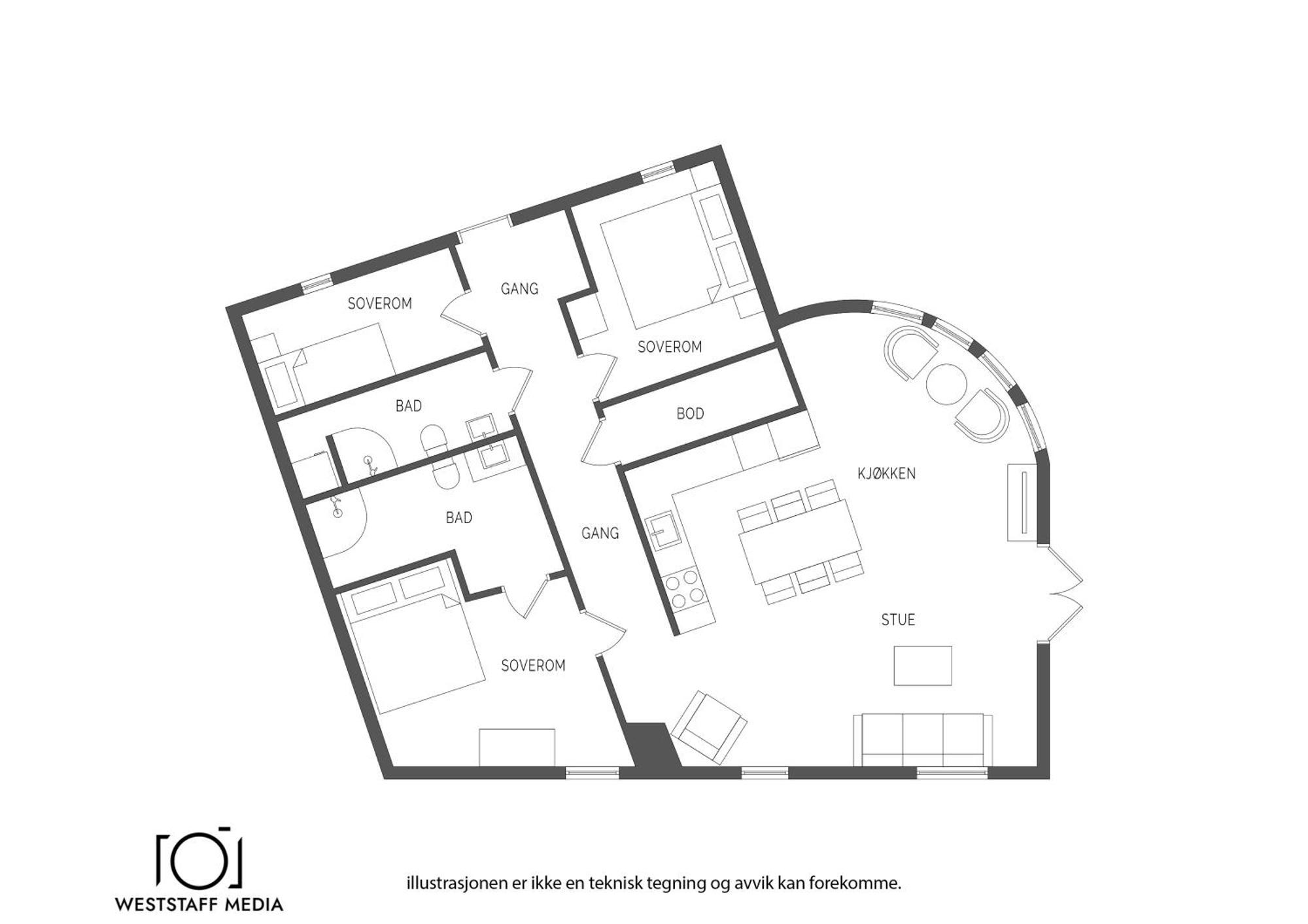 L Urban - Spacious With Private Terrace * Bergen