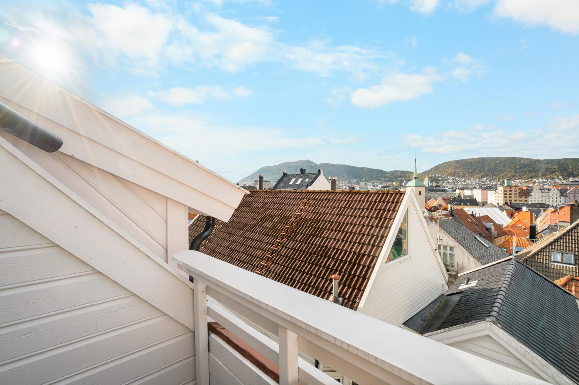 Lägenhet Bryggen Historical Townhouse I Rooftop Views! *