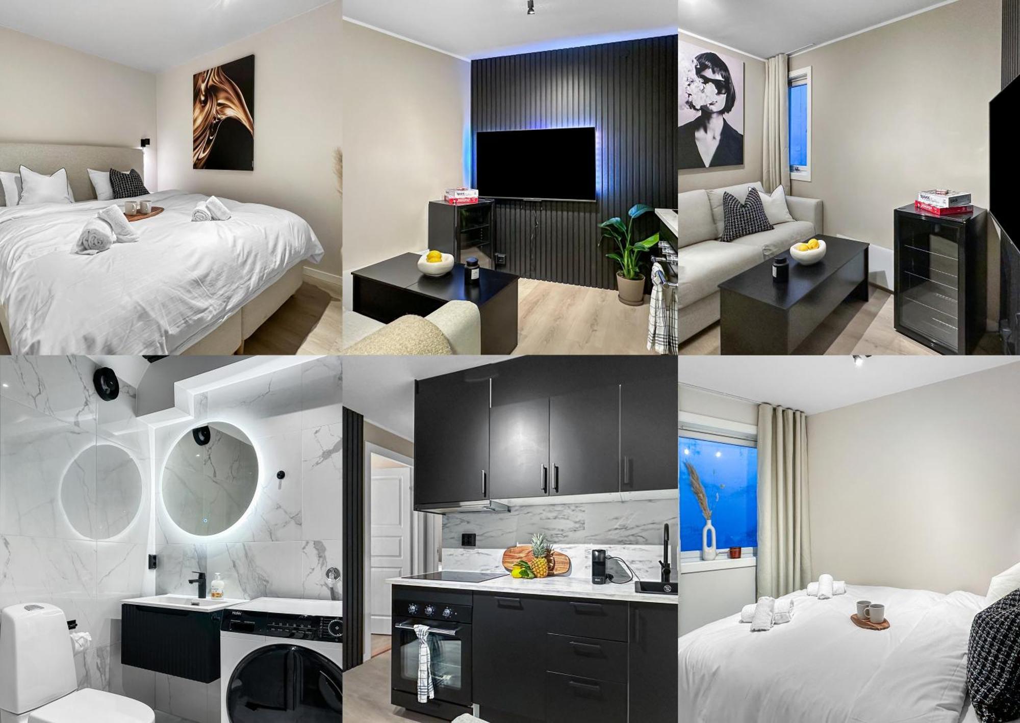 King Bed - Renovated 2024 - 2br Behind Bryggen Apartment *