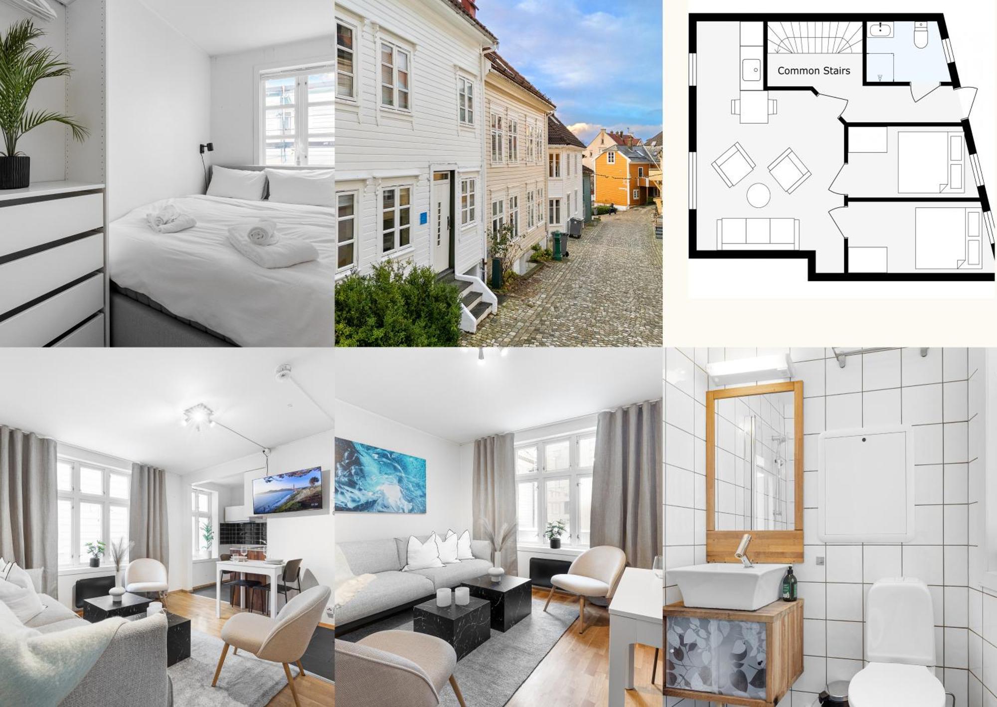 Homerentals - Behind Bryggen & Historic Cobblestone Streets - 2 Floor Renovated From February 2025 Lägenhetshotell Bergen