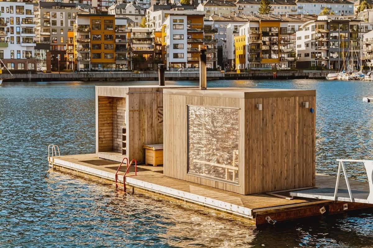 Dinbnb I Characteristic Townhouse With Bathtub Bergen