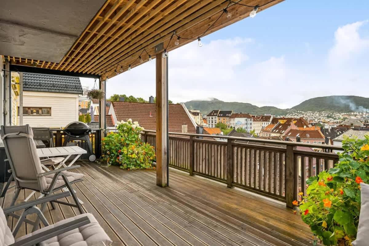 Dinbnb Homes I Panorama View 600m From Bryggen Apartment Bergen