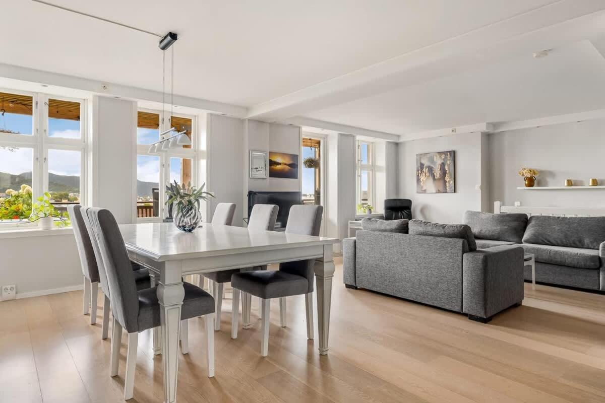 Dinbnb Homes I Panorama View 600m From Bryggen *