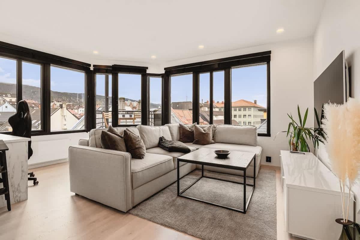 Dinbnb I Penthouse 250m From Center I Privat Balcony * Bergen