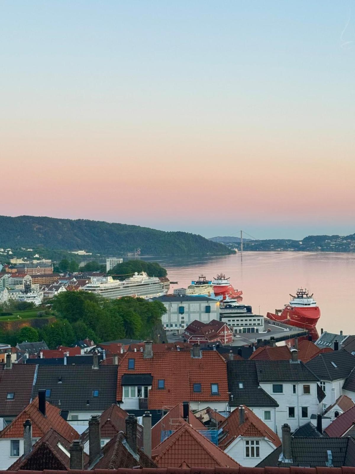 Apartment Bergensleilighet, Privat Balkong, Topp Utsikt