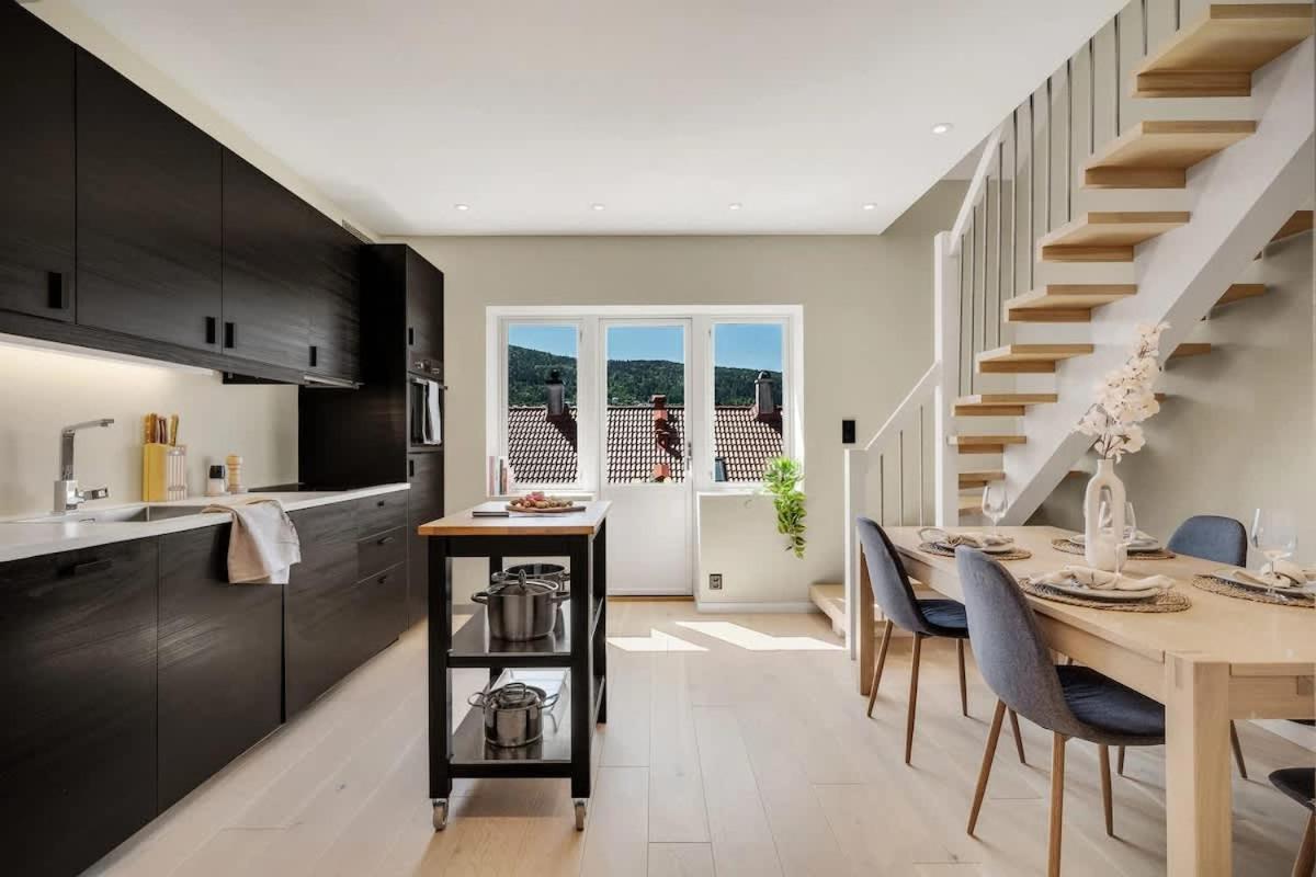 Dinbnb Appartments L Modern And Fully Equipped L 500 Meters From Torget Bergen