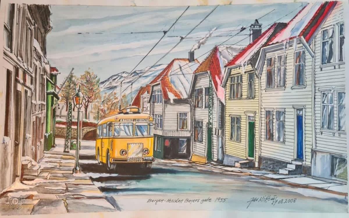 Dinbnb Homes I 700m To Bryggen & Street Parking Bergen