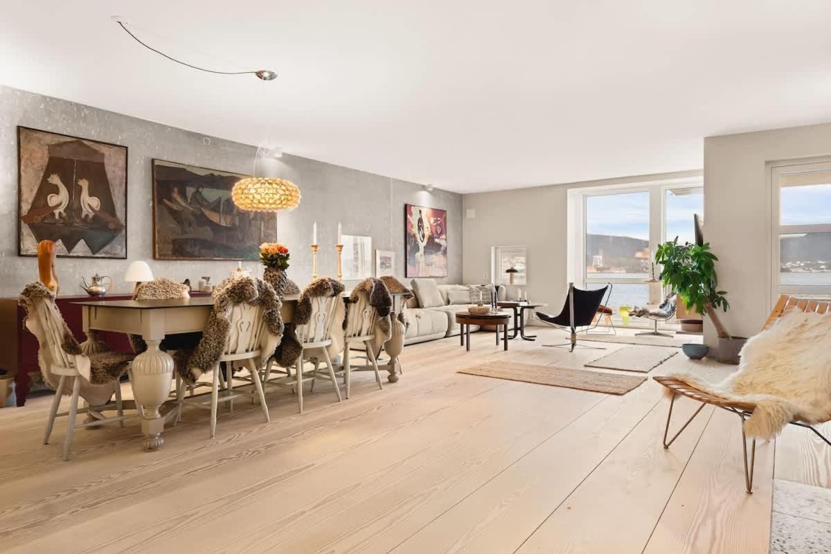 Dinbnb Lux I At The Exclusive City Fjord Island I Free Parking Bergen