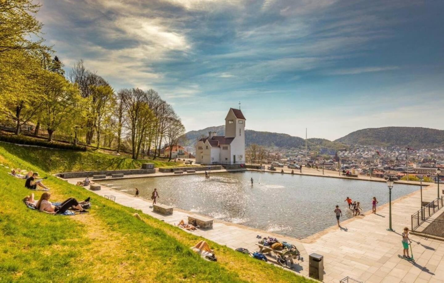 Dinbnb Private Terrace L 700 M To Bryggen L Modern Bergen