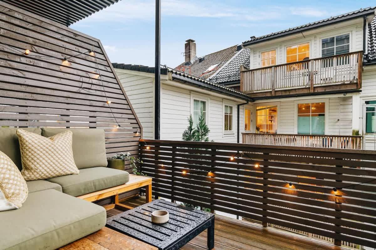 Lägenhet Dinbnb Private Terrace L 700 M To Bryggen L Modern Bergen