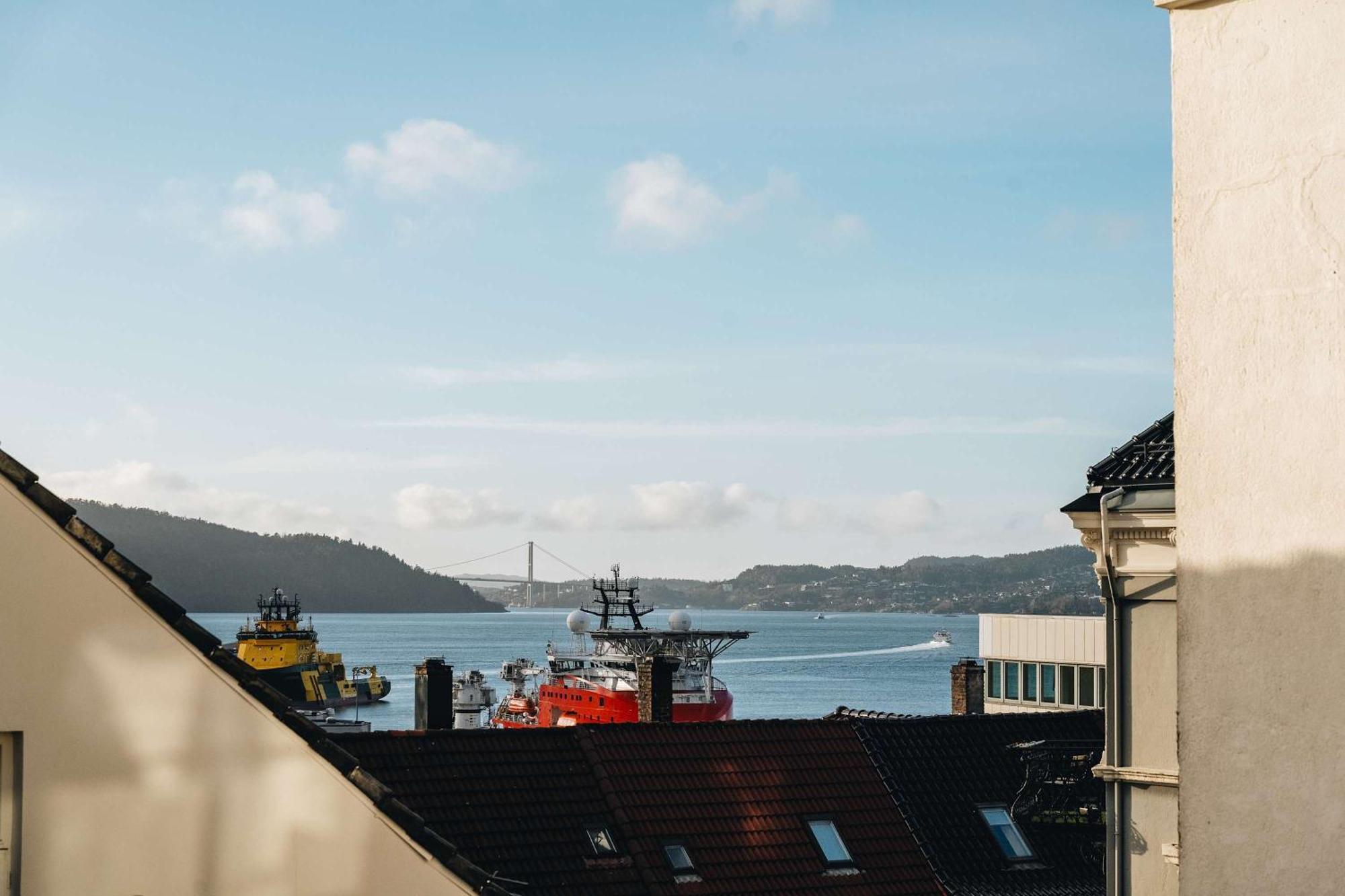 Dinbnb L Balcony & Sea Views L 800 M To Bryggen