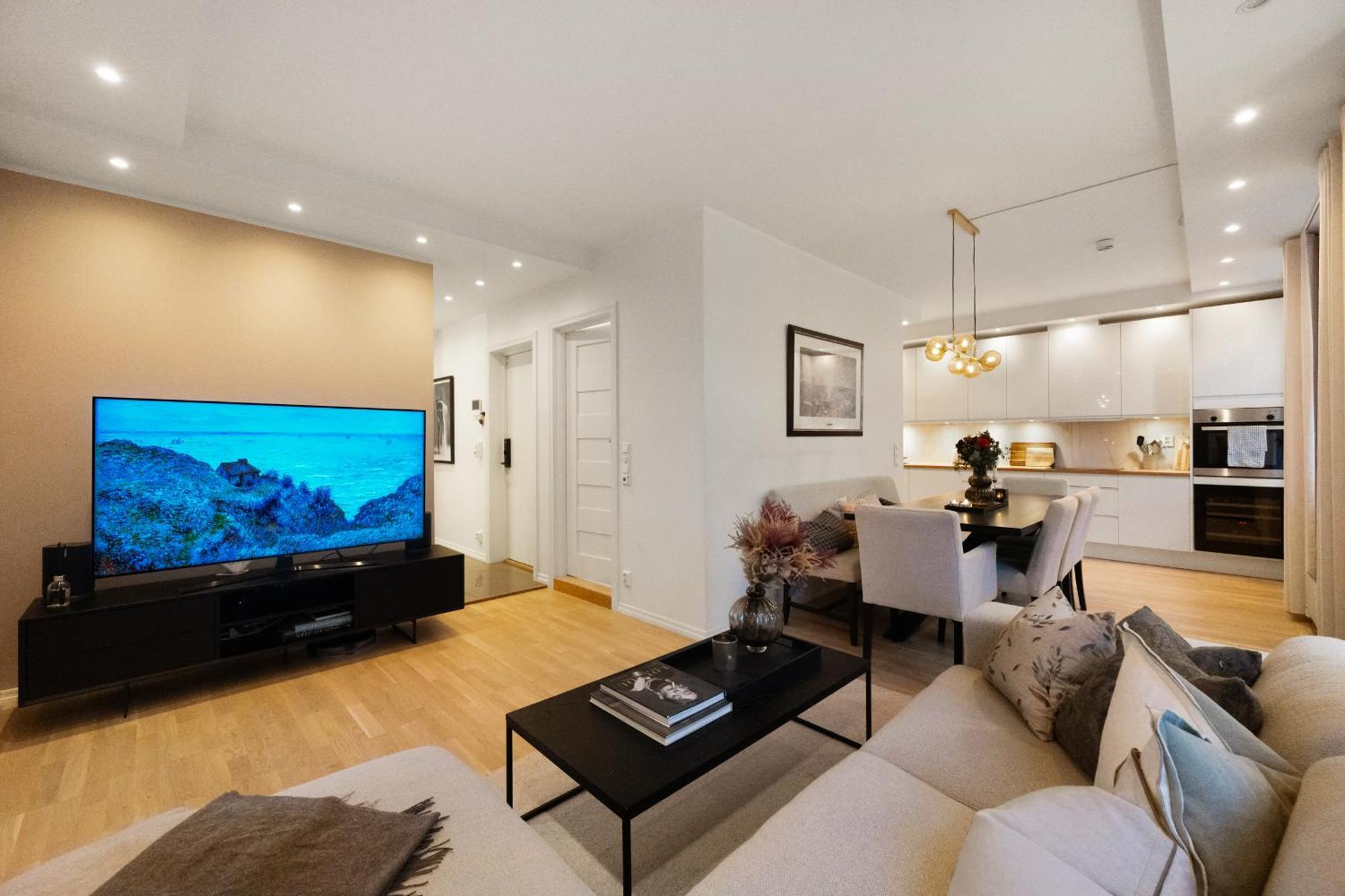 Luxury Summer With Balcony Near Bryggen Apartamento