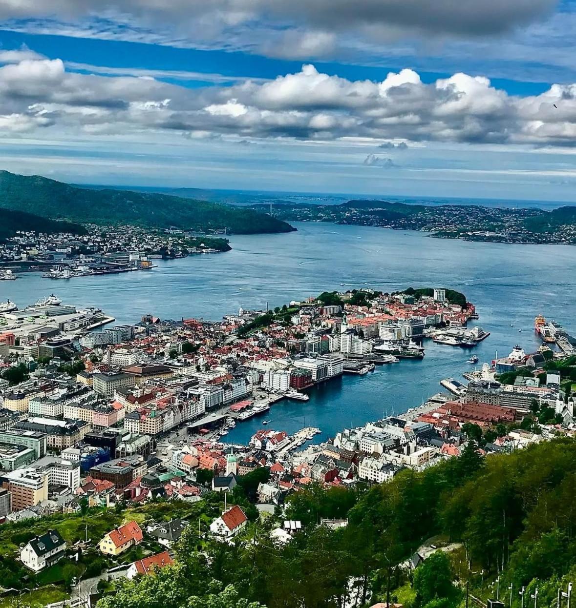 The Stairwell In Nordnes Bergen