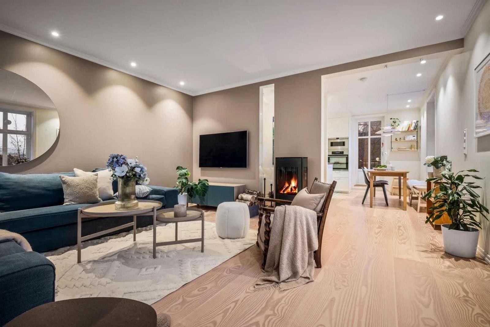 Dinbnb L Historic 4br House L 2 Free Parking L Balcony&terrace Bergen