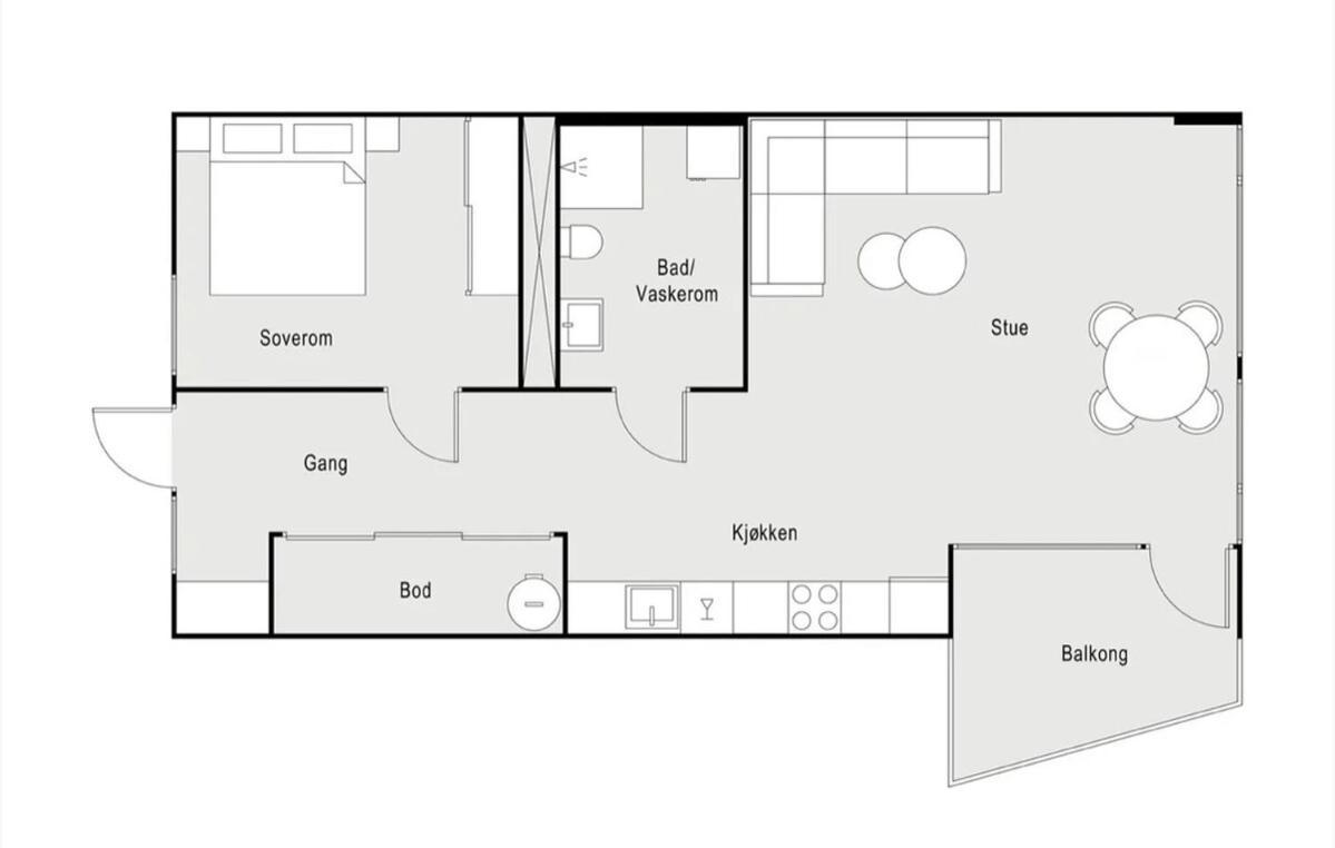 Modern Near Fana Stadium With Parking * Bergen