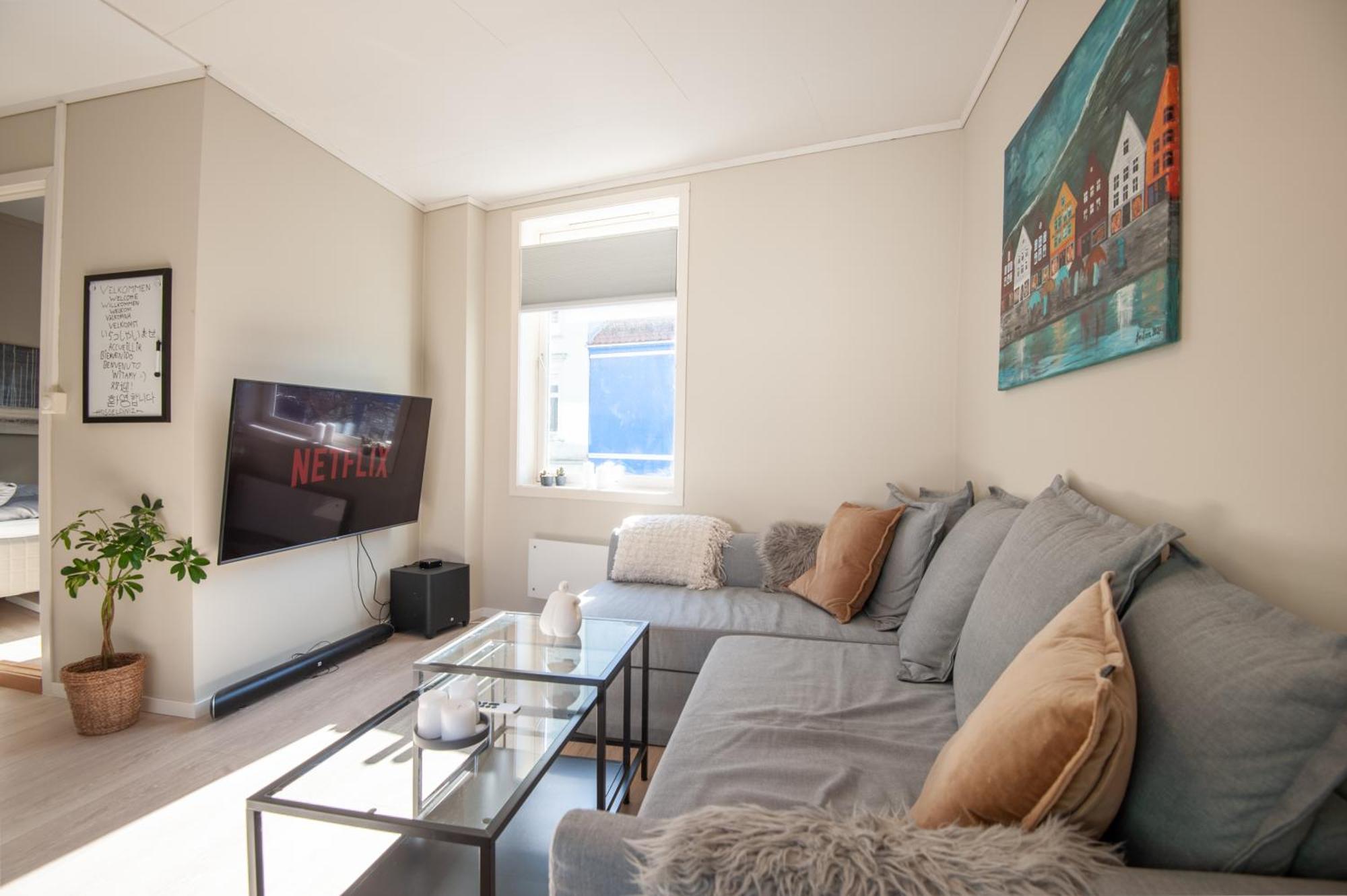 Apartment 200 Meters To Bryggen In Charming Sandviken *