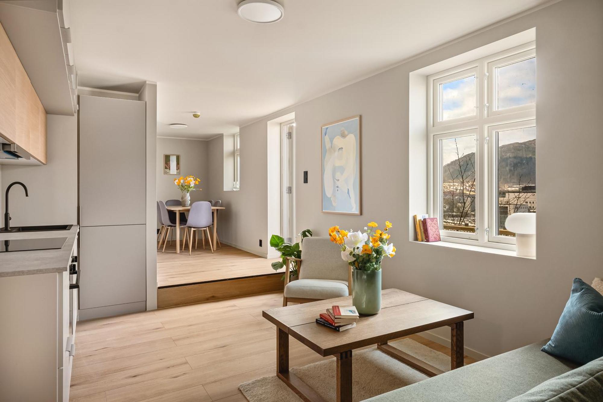 Apartment Panorama - View In L 2br & Terrace Bergen