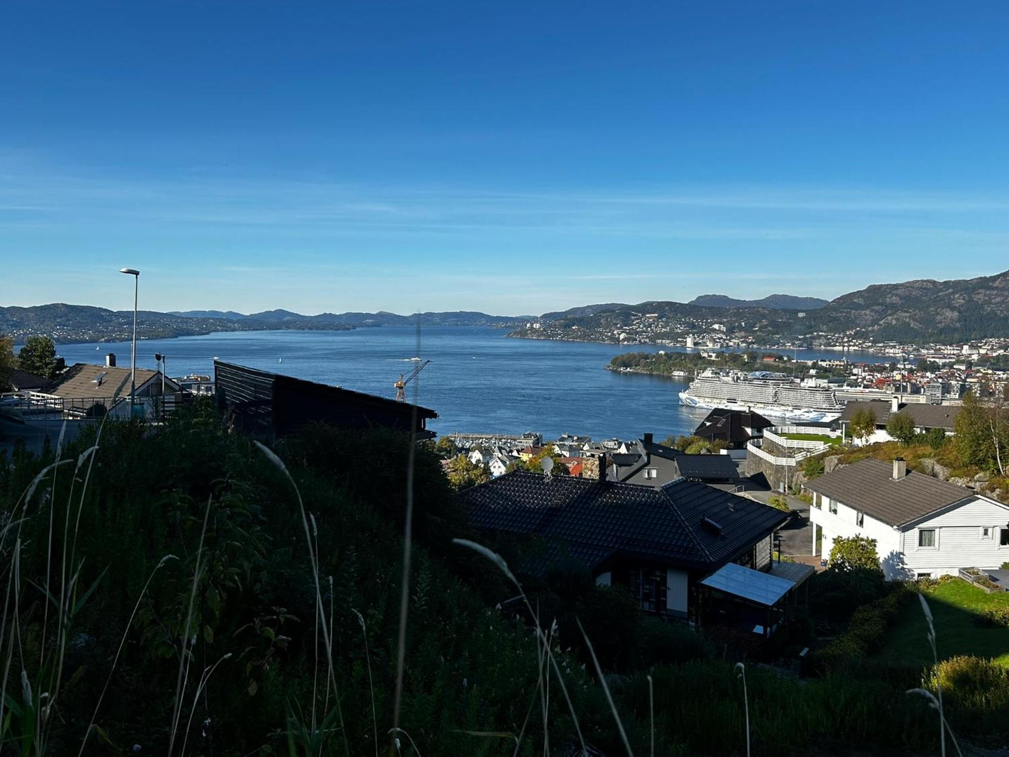 Cosy House With Sunny Terrace, Garden And Fjord View Bergen