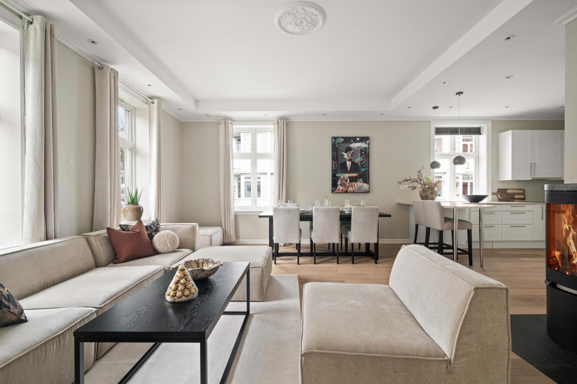 Apartment Scandinavian Luxury In Bergen's Finest Street