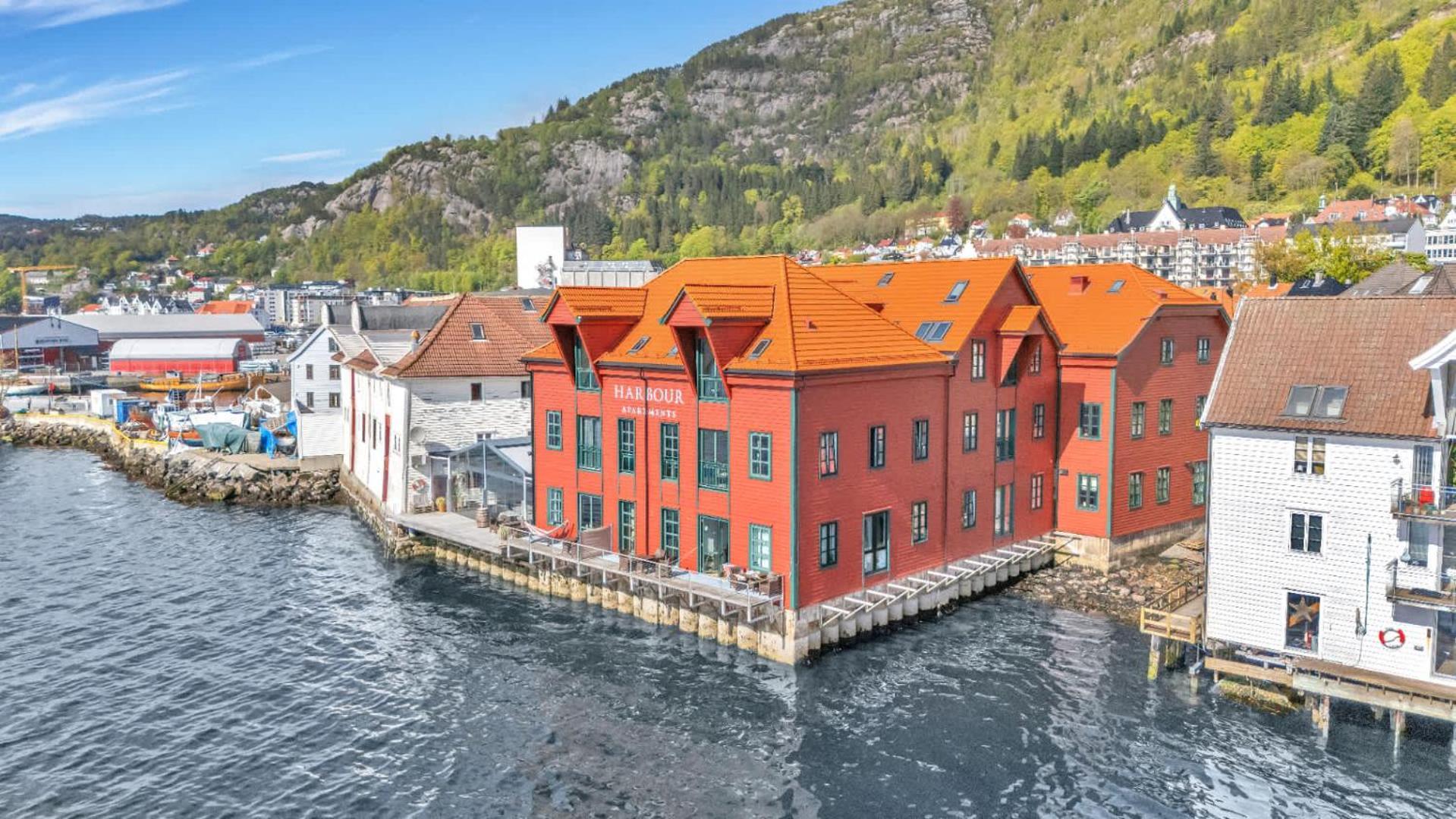Heimby - Seaside View Luxury - Free Parking Apartment Bergen