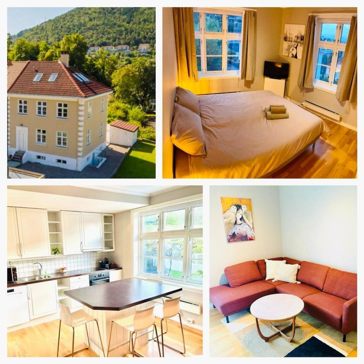 Cozy Near Light Rail 3 Bedrooms - 4 Beds Apartment Bergen