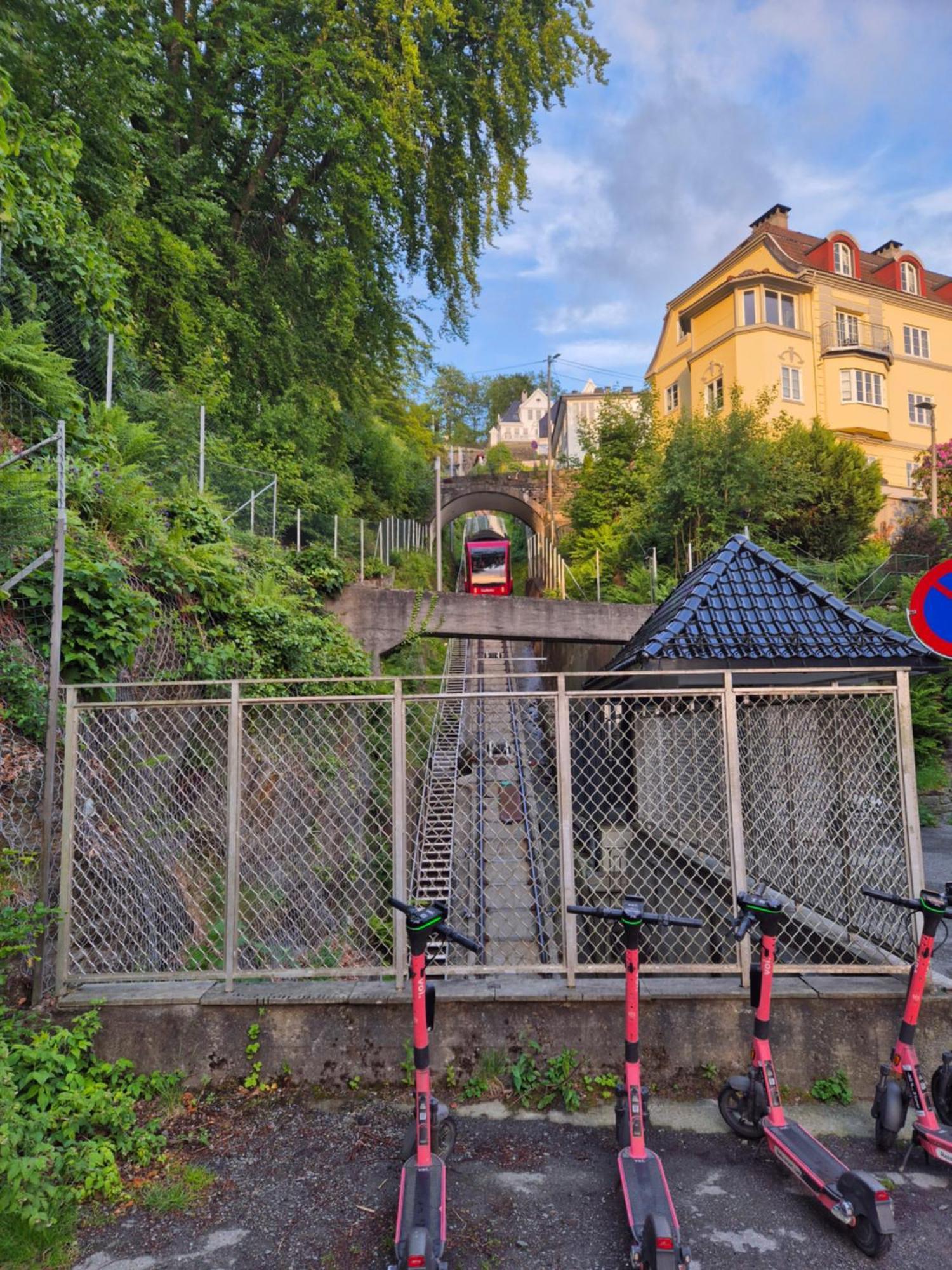 Nydelig Hus Med Privat Hage Og Fantastisk Utsikt Over Fisketorget, Bryggen Og Sentrum Apartamento *