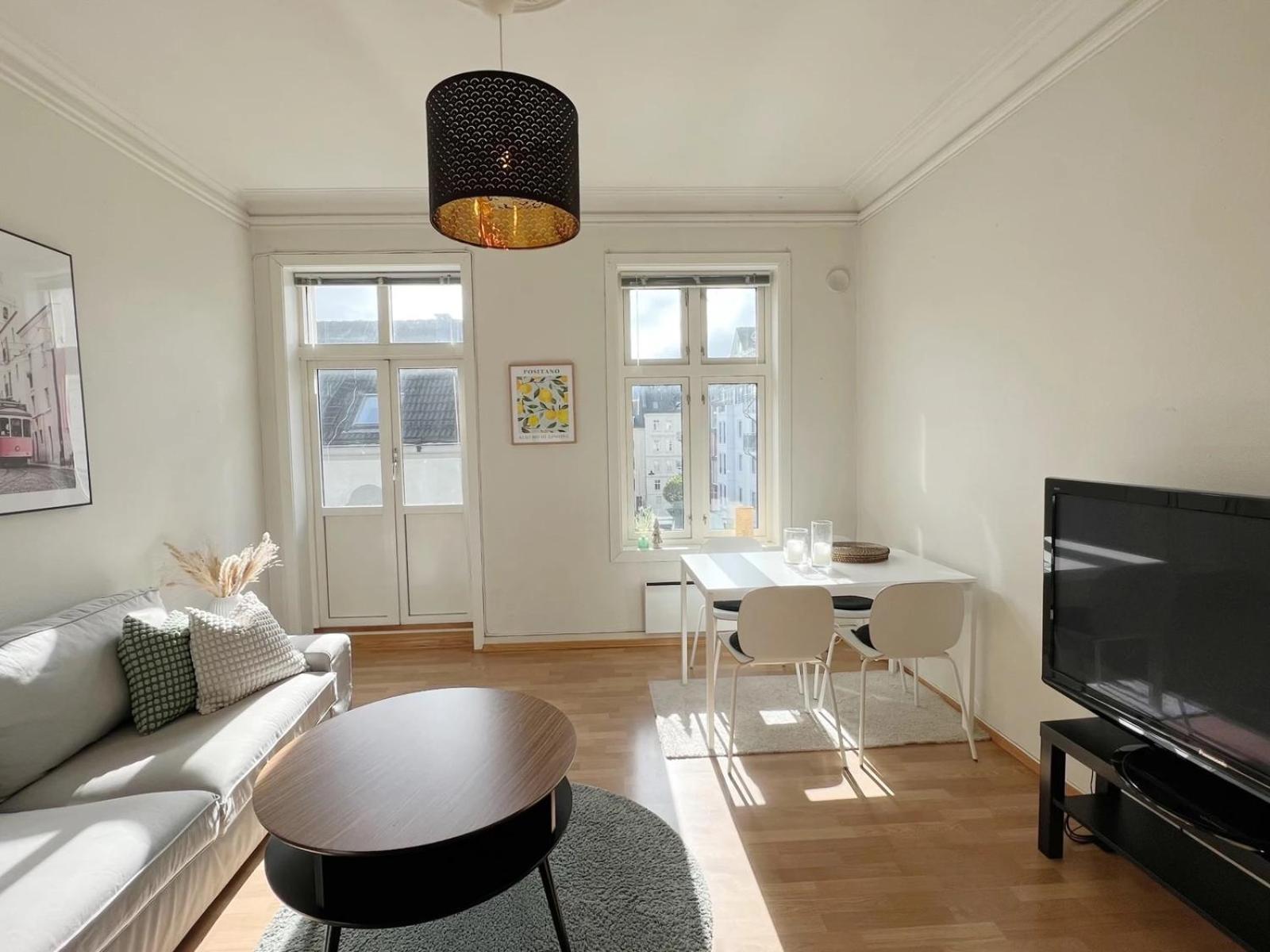 In The Center Of Apartment
