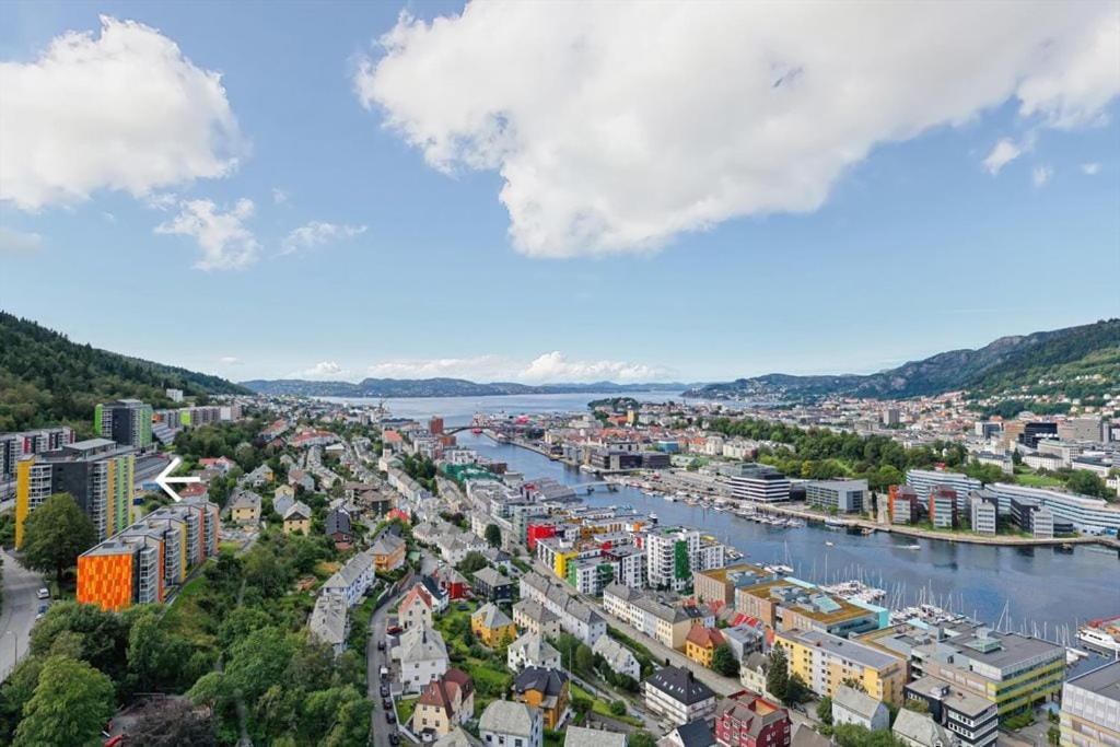 Cozy Modern With Stunning Views & Location Apartment Bergen