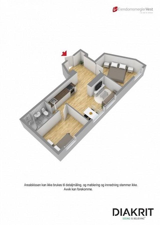 Apartment Modern In Centre Bergen