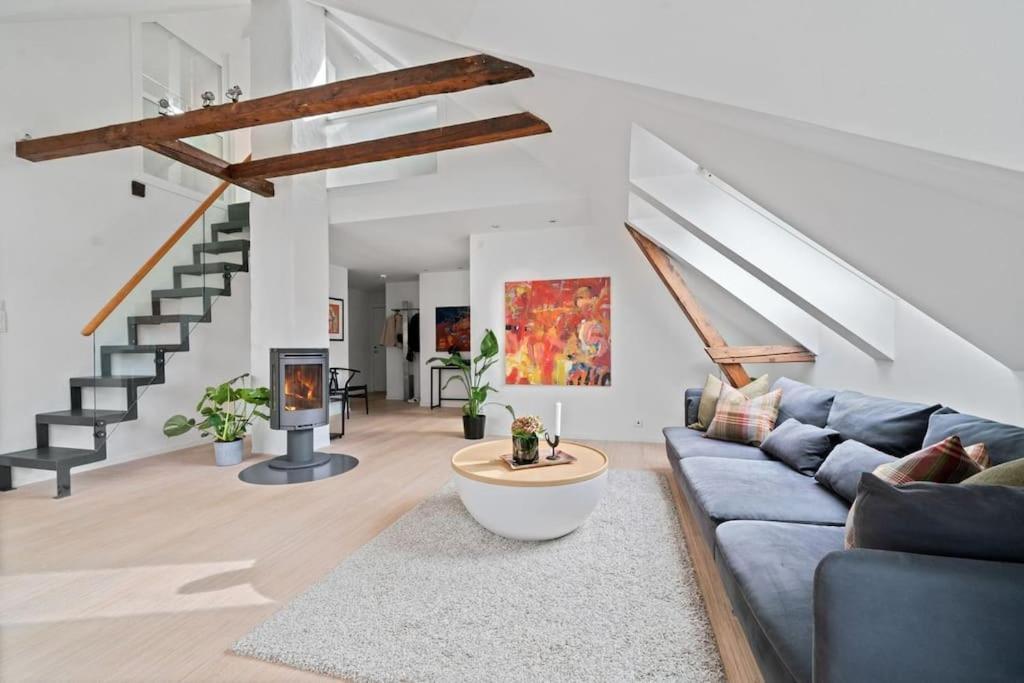 Nydelig Toppleilighet Med Terrasse Midt I Sentrum Apartment
