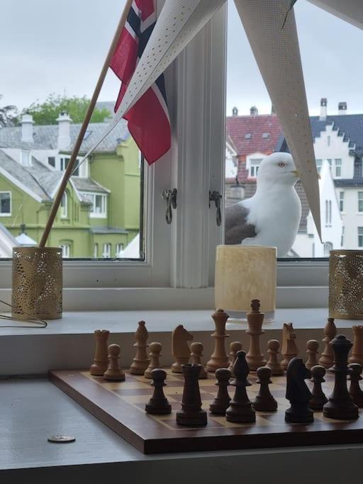 Nydelig Toppleilighet Med Terrasse Midt I Sentrum Bergen